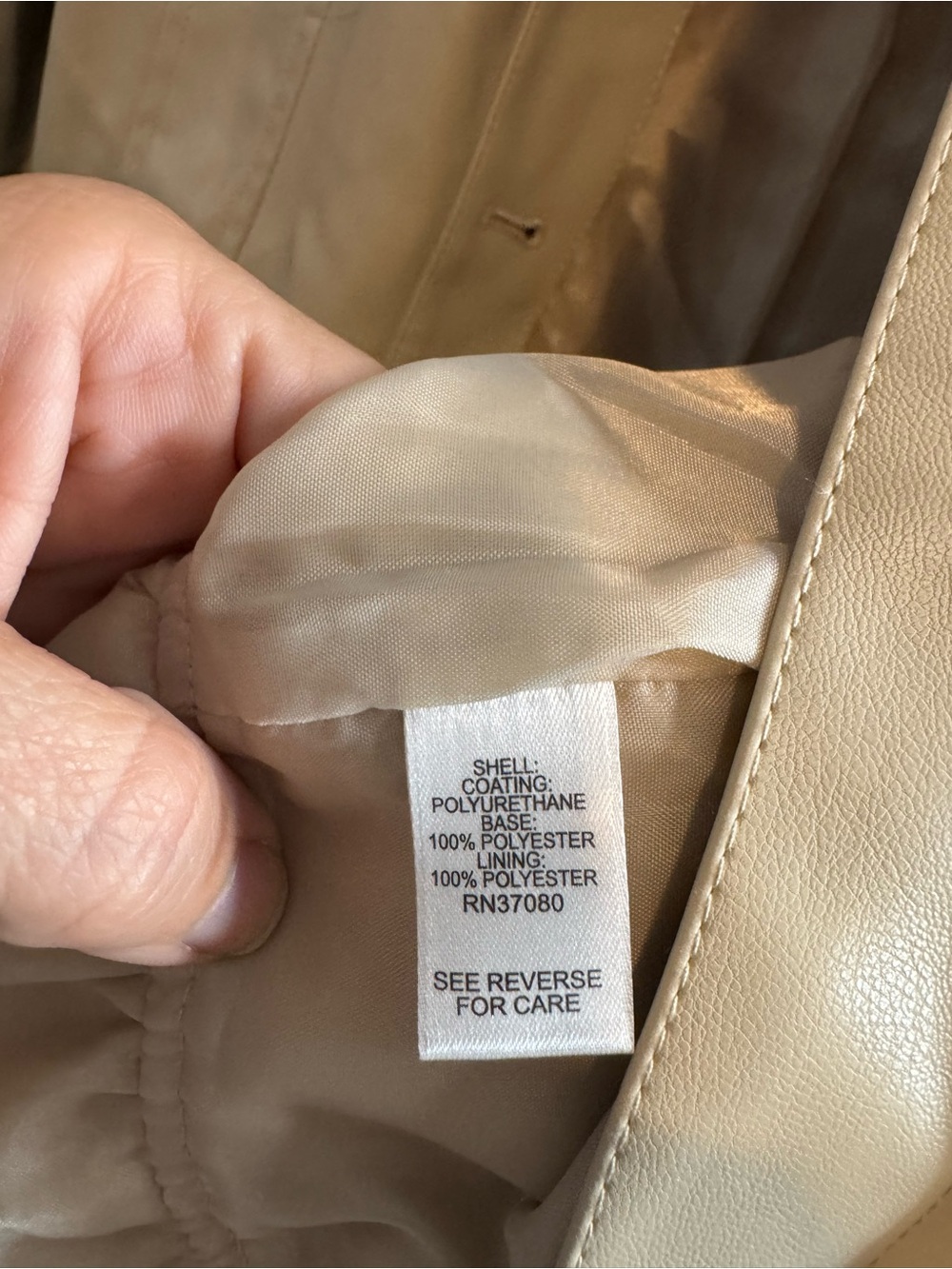 Cato Beige Ruffled-Hem Jacket - Picture 7 of 8
